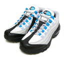 【NIKE】ナイキ AIR MAX 95 エアマックス95 24.0cm CZ8684-001 GREY FOG/LASER BLUE レーザーブルー スニーカー 箱あり ON4913【タグ付き】【未使用品】【中古】