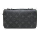 【LOUIS VUITTON】ルイヴィトン モノグラム エクリプス ジッピー XL 長財布 クラッチ ...