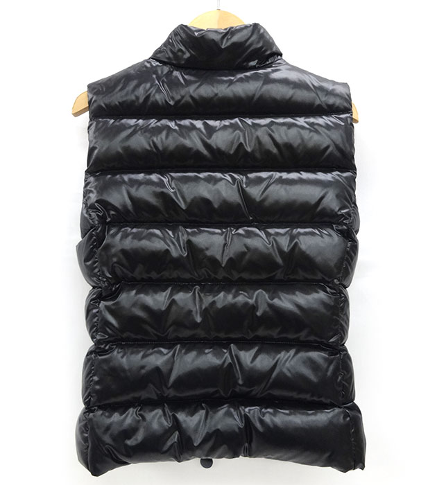 【MONCLER】 モンクレール キッズ GHANY ダウンベスト サイズ12anni 152cm 黒 ブラック【中古】FB1507