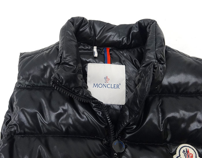 【MONCLER】 モンクレール キッズ GHANY ダウンベスト サイズ12anni 152cm 黒 ブラック【中古】FB1507