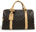 【LOUIS VUITTON】ルイヴィトン M40074 モノグラム キャリーオール ボストンバッグ ハンドバッグ 旅行バッグ トラベルバッグ ポワニエ ネーム...
