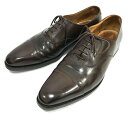 CROCKETT&JONES クロケット＆ジョーンズ ＃348 HALLAM ハラム キャップトゥ ダイナイトソール サイズ8E 【中古】