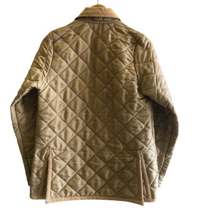 【LAVENHAM】 ラベンハム キルティングジャケット サイズ36 ブラウン レディース【中古】FB3560