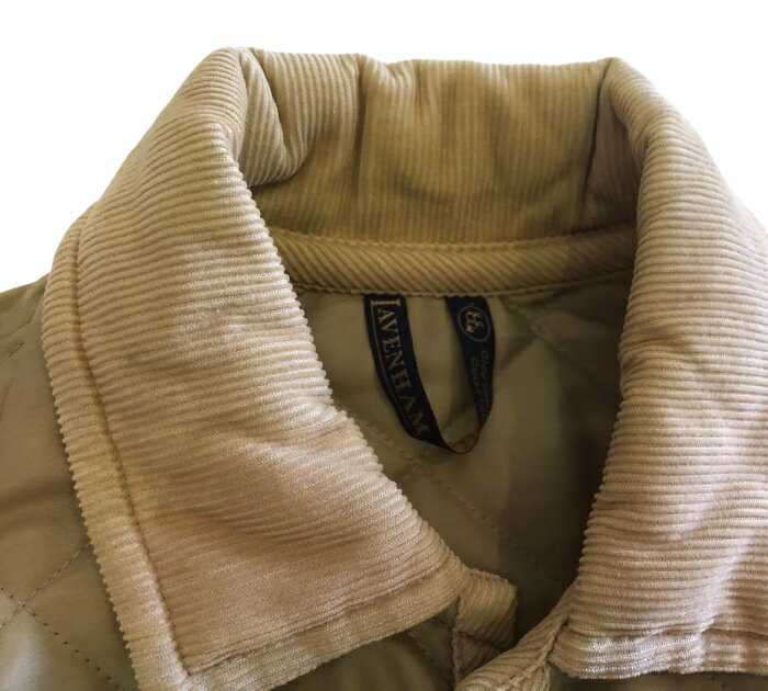 【LAVENHAM】 ラベンハム キルティングジャケット サイズ36 ブラウン レディース【中古】FB3560