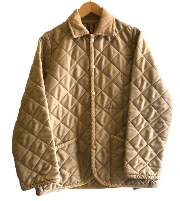 【LAVENHAM】 ラベンハム キルティングジャケット サイズ36 ブラウン レディース【中古】FB3560