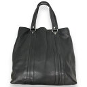 【GUCCI】 グッチ レザー トートバッグ ブラック 黒 イタリア製 232600 鞄 メンズ レディース 男女兼用 牛革 ショルダー RC4314 【中古品...