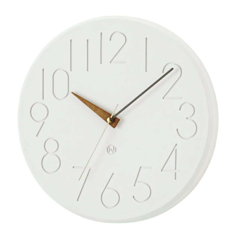 インターフォルム 時計 Smuk スムーク INTERFORM ポイント20倍 送料無料 掛け時計 壁掛け 静か 無音 静音 音がしない 音なし スイープムーブメント ウォールクロック アナログ 北欧 オシャレ お洒落 おしゃれ かわいい 寝室 モダン ホワイト 白 見やすい [2]