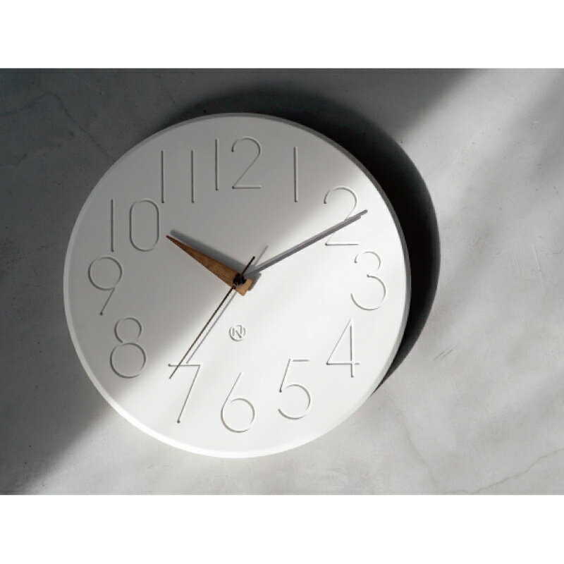 インターフォルム 時計 Smuk スムーク INTERFORM ポイント20倍 送料無料 掛け時計 壁掛け 静か 無音 静音 音がしない 音なし スイープムーブメント ウォールクロック アナログ 北欧 オシャレ お洒落 おしゃれ かわいい 寝室 モダン ホワイト 白 見やすい [3]