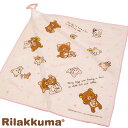 リラックマ Rilakkuma ループ付きガーゼ タオル 約30×30cm 日本製