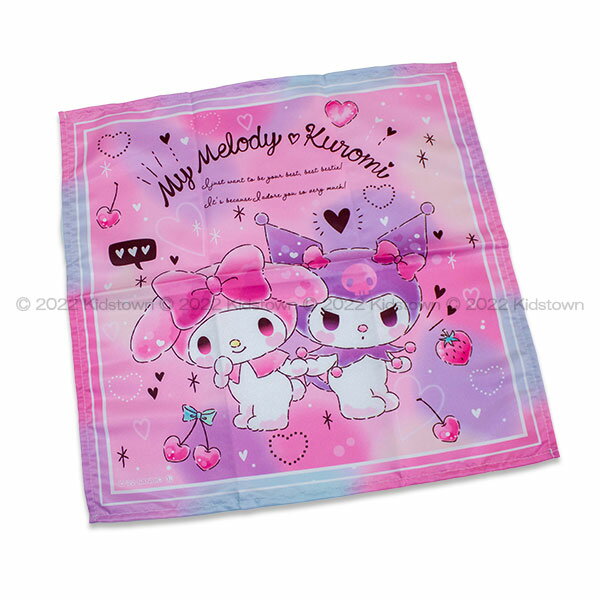 送料無料 マイメロディ＆クロミ ランチクロス 3枚組 約43×43cm ナフキン マイメロ サンリオ MY MELODY Sanrio 2023年版 2