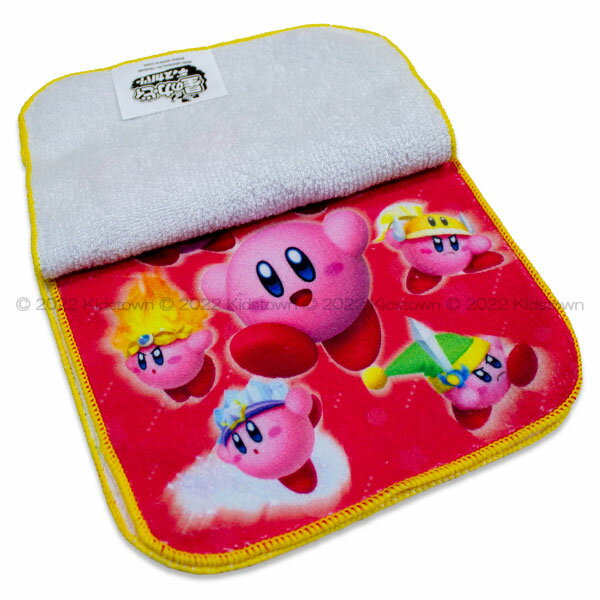 星のカービィ ミニタオル3枚組 ディスカバリー柄 約16×16cm ポリエステル60％・綿40％ タオル タオルハンカチ ハンカチタオル プチタオル 2