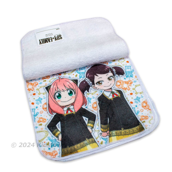 キッズタウンのSPYxFAMILY ミニタオル3枚組 約16×16cm ポリエステル60％・綿40％ タオル タオルハンカチ ハンカチタオル プチタオル 2024年‐2025年｜アングル2