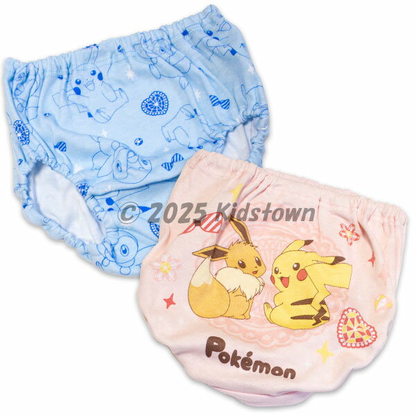 ポケモン 女児 カラーショーツ2枚組