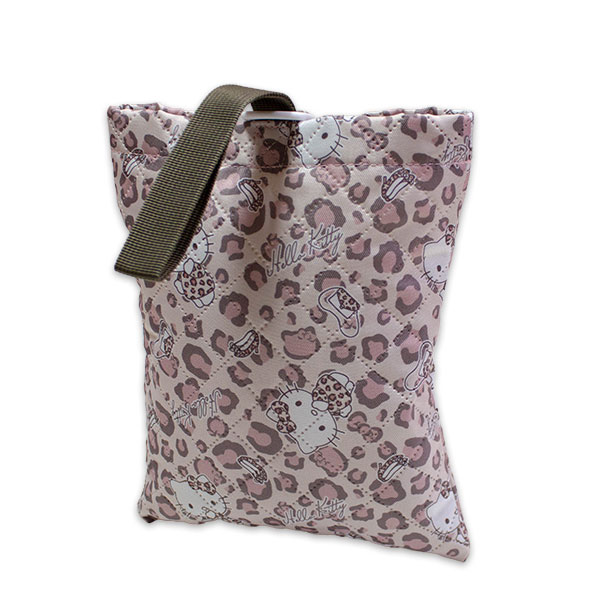 ハローキティ シューズケース 約H275mm×W220mm ポリエステル100％ 上靴入れ 上履き入れ シューズバッグ HELLO KITTY 2025-2026年