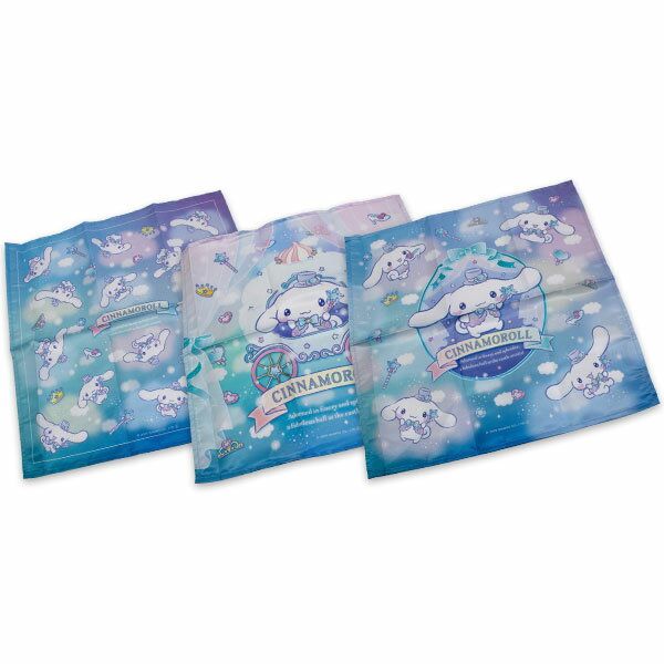 ����̵�� ���ʥ������ ���������� 3���� ��43��43cm �ʥե��� ���ʥ�� ����ꥪ Cinnamoroll Sanrio 2025-2026ǯ