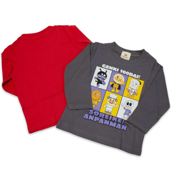 Rakuten - アンパンマン 長袖Tシャツ 長袖 Tシャツ 長T 子供服 シャツ anpanman 2026年春