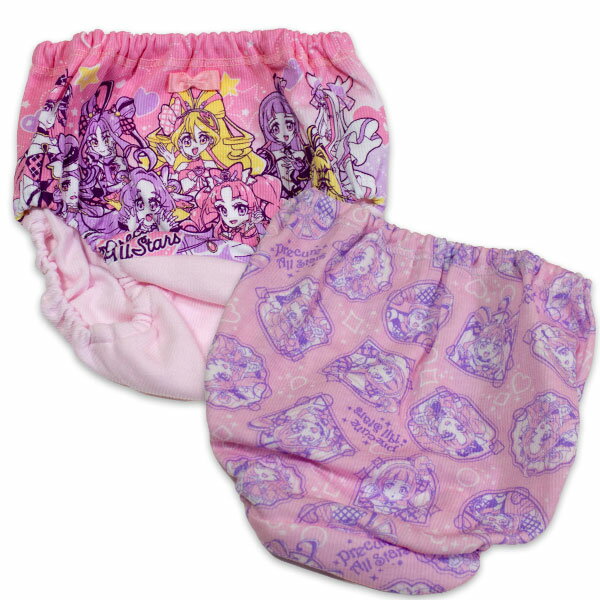 プリキュアオールスターズ カラーショーツ2枚組B 肌着 名探偵 プリキュア インナー 子供パンツ 2026年...