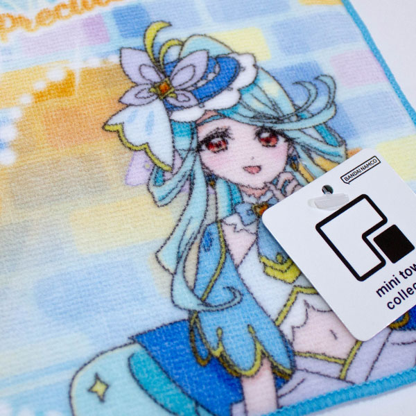 名探偵プリキュア ミニタオル キュアエクレール柄 約20×20cm 綿100％ プチタオル ...