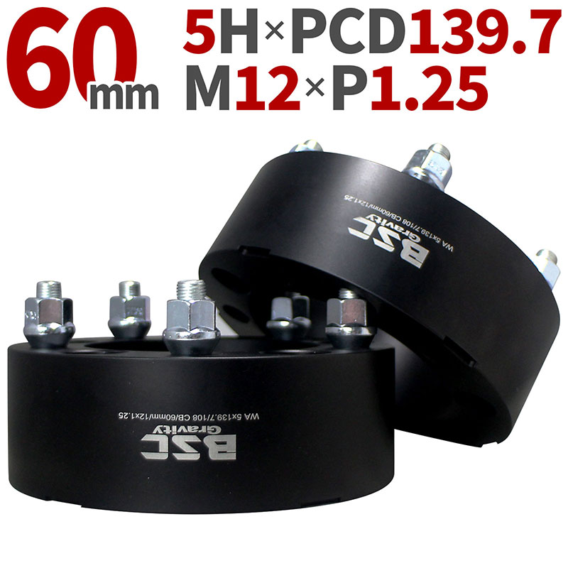 ˡѥ磻ɥȥåɥڡ60mm2PCD139.75HP1.25ϥַ108mmʥå10աʥM12x1.2519HEXĶ١6061-t6ɥ¤