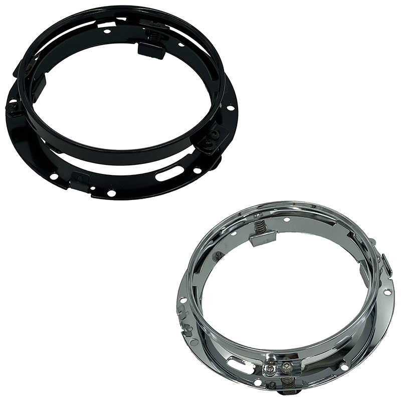 長期在庫処分特価 7インチ ハーレールック ヘッドライトブラケット 汎用 アウトレット