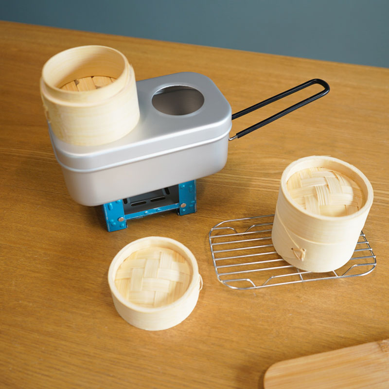 MESSTIN SET【ミニセイロ セット】 メスティン セイロ 蒸籠 蒸し器 蒸し料理 飲茶 ...