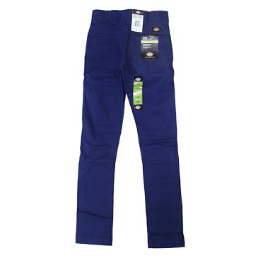 Dickies 803 EL(ディープブルー)【26 x 32】ディッキーズ 803 ツイルワークパンツスリムスキニーフィット■アウトレット■アメリカ直輸入!