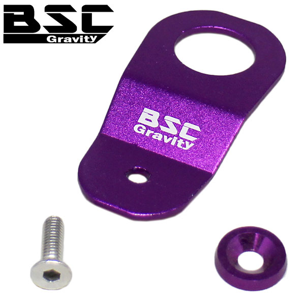 ラジエターステー パープル BSC Gravity オリジナル ホンダ シビック EK ボンネット エンジンルーム ドレスアップ