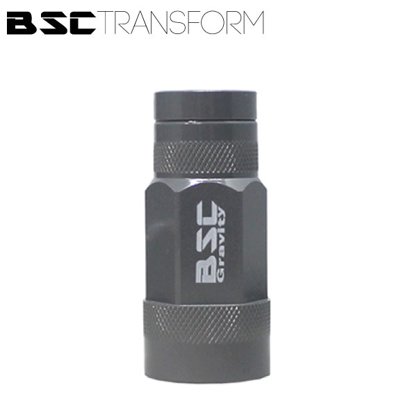 BSCトランスフォーム専用ノーマルキャップ＆カバー【ミリタリーグレー】 49.5mm