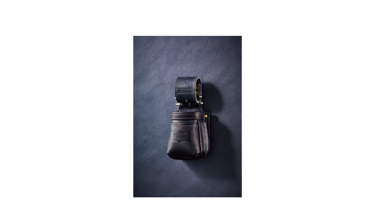 ニックス KGB-201VADX（ブラック） KNICKS（ニックス） 腰道具 KNICKS KGB201VADX グローブ革 小物腰袋