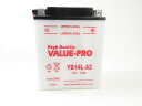 新品 VALUE PRO バッテリー YB14L-A2 ◆ ホンダ HONDA CBX1000 CB1100F CB1100R