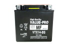 新品 ValueProバッテリー VTX14-BS 即用◆ ホンダ：OVER X4 SC38 ワルキューレ SC34 YTX14-BS FTX14-BS DTX14-BS 他互換