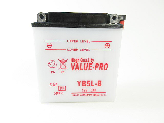 新品 VALUE PRO バッテリー YB5L-B ◆ ヤマハ YAMAHA RZ250R[86- 1XG] TZR250[1KT 2XT] TDR250[2YK]