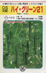 Rakuten - キュウリ種子 埼玉原種育成会 ハイグリーン21 350粒