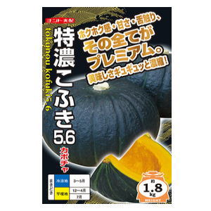 かぼちゃ種子　ナント種苗　特濃こふき5.6　小袋