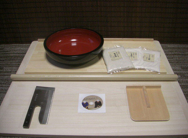 L判そば粉セット　固定木付きまな板プラス オフィス木村it21