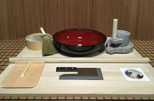 42センチこね鉢L判フルイ粉ホーキ　茶臼コラボセット cteto43 オフィス木村it21