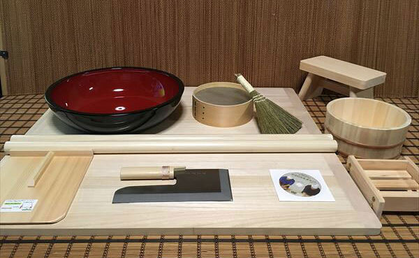 27センチ包丁42センチこね鉢L判フルイ粉ホーキ　木の香お風呂道具コラボセット fteto44 オフィス木村it21