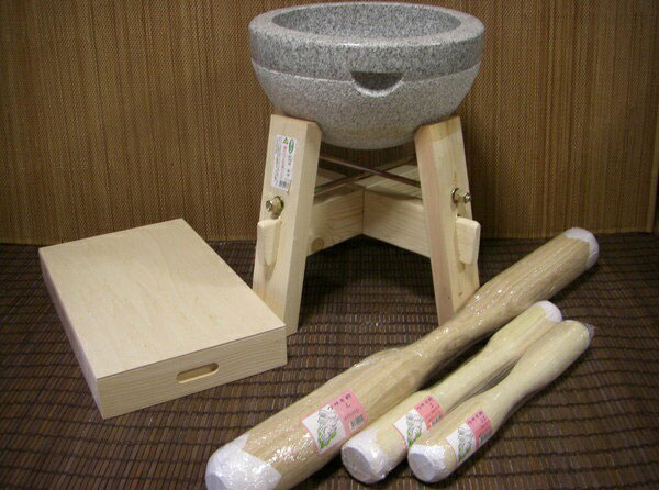 Rakuten - 餅つきセット　二升用大家族セット　餅箱付き《餅つき道具》 オフィス木村it21