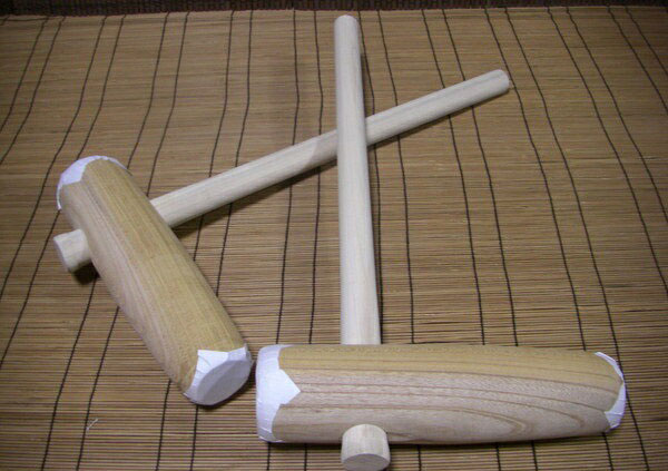 Rakuten - 小槌杵　2本セット《餅つき道具》