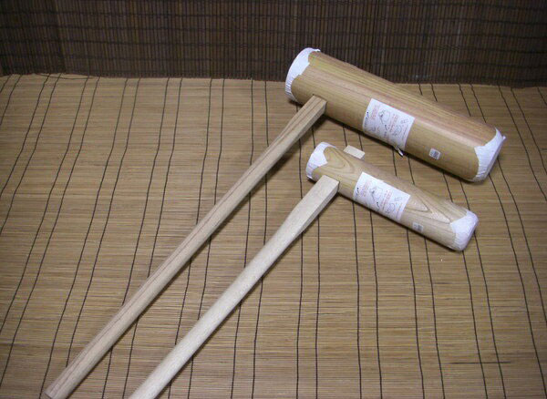 杵L・杵SSセット《餅つき道具》 オフィス木村it21