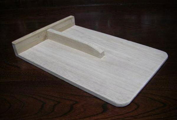 Rakuten - 駒板　竹・桐合わせ　L　そば打ち用 21×26cm 　そば打ち用