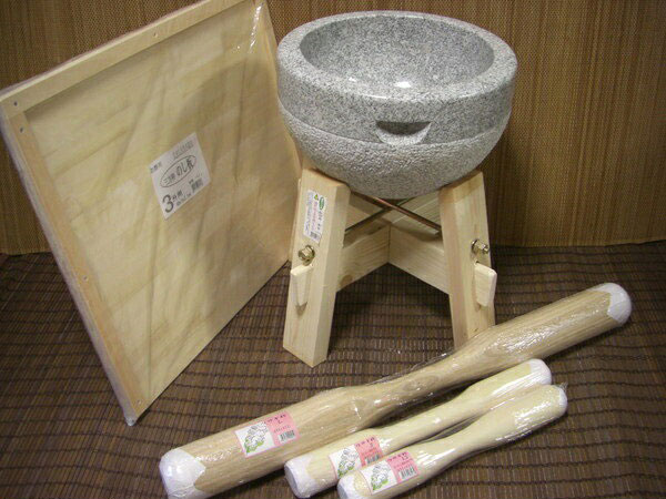 Rakuten - 三升用大家族セット2　三升用のし板付き《餅つき道具》 オフィス木村it21