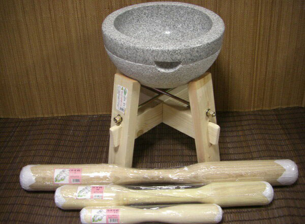 二升用大家族セット1《餅つき道具》 オフィス木村it21