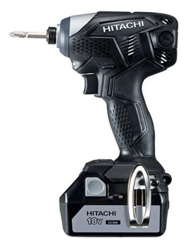 送料無料（沖縄、離島除く）日立工機　18V コードレスインパクトドライバー WH18DKL(2LSCK)(B) セット ストロングブラック 黒ハイコーキハイコーキハイコーキハイコーキハイコーキ