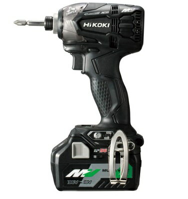 HiKOKI(旧日立工機) 充電インパクトドライバ WH18DDL2(2LXPK)(B) ストロングブラック マルチボルト(BSL36A18)×2個+急速充電器(UC18YDL)+ケース 18Vハイコーキハイコーキハイコーキハイコーキハイコーキ