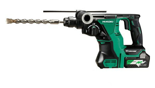 HiKOKI　ロータリーハンマードリル DH18DBL(2LXPK) マルチボルト（マルチボルトバッテリ2個・充電器・ケース付き） 18Vハイコーキのサムネイル