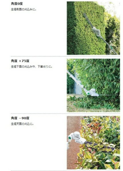 マキタ MUN300LDWH 充電式ポールバリカン(バッテリ1個・充電器付) 10.8v（300mm） ...