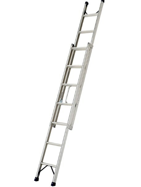 ピカ 2SWA-40B プッシュアップ式 2連はしご 全長4.03m 沖縄、離島発送不可