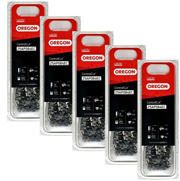 Rakuten - (5パック) オレゴン 25AP084EC(25AP-84EC) ソーチェーン 16インチ(40cm)ガイドバー用 OREGON