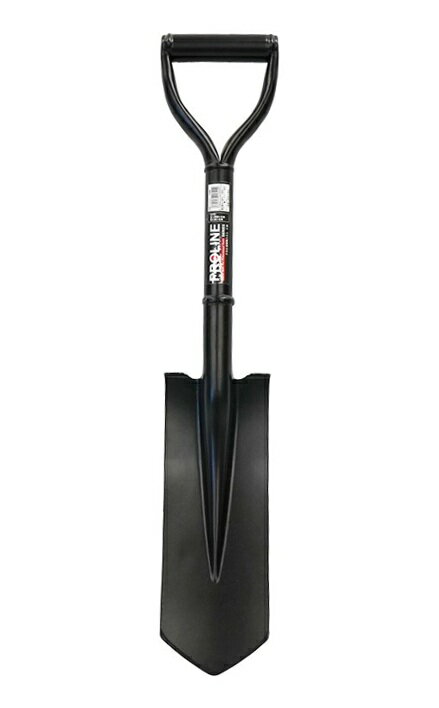 ■OWL ODショベル (#790) パイプ柄 丸型 全長970mm 重さ約1.8kg オリーブドラブ 日本製 JIS規格